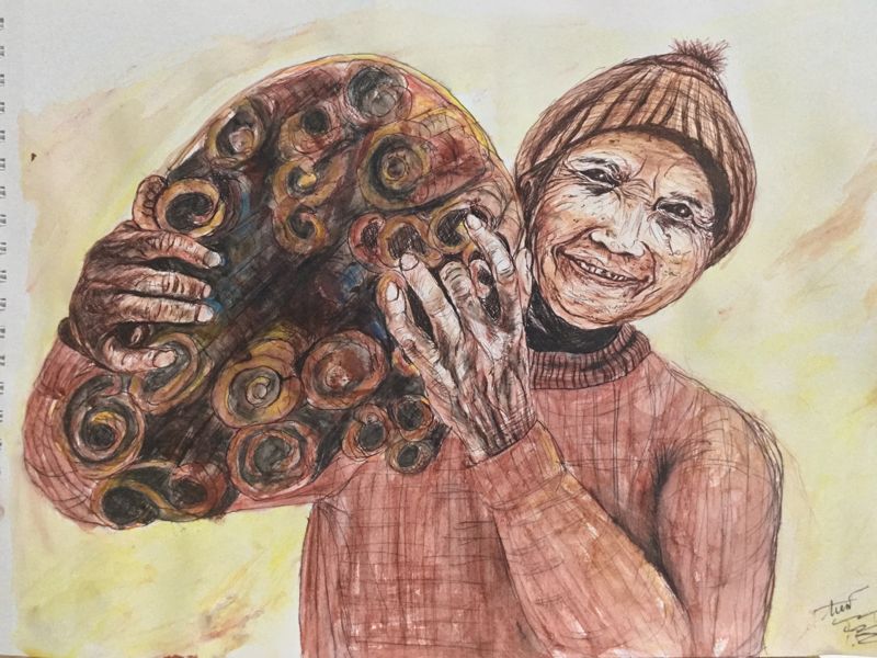 Nụ cười hương quế Trà Leng